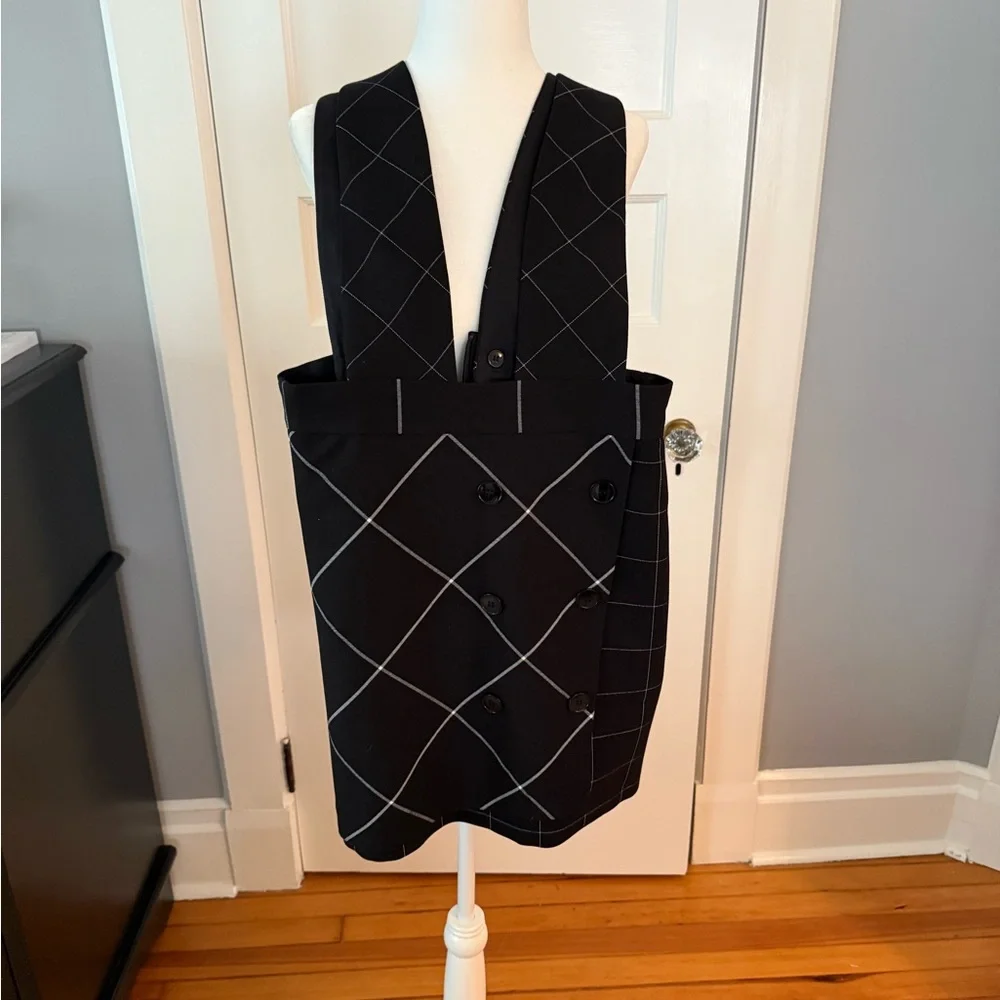 Maje mini skirt with suspenders - Picture 3 of 4